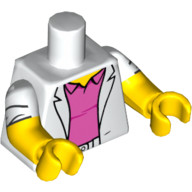 Lego tělo, bílá (6186273)